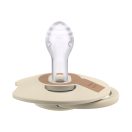 LOVI Dinamikus szilikon cumi Prime 18hó 2db (kókusz-csontszín)