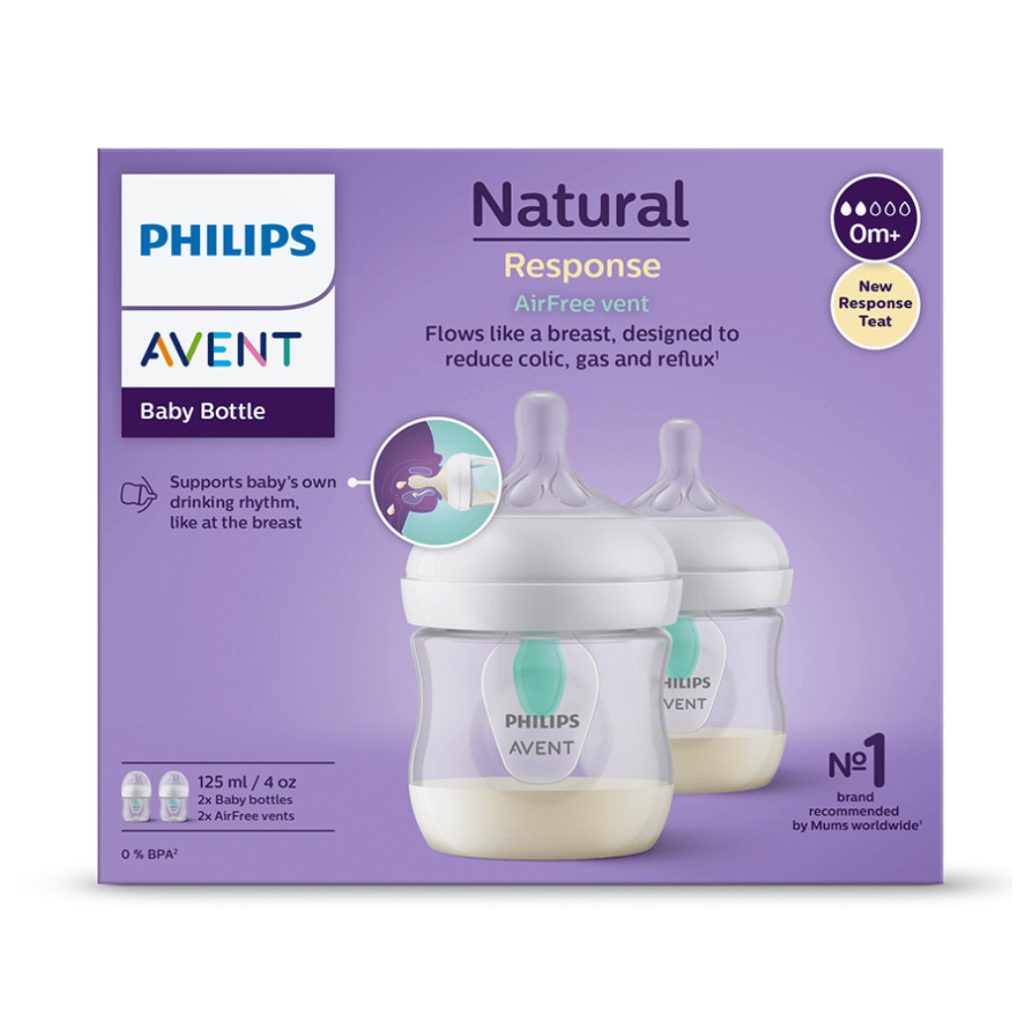 Philips Avent SCY670/02 Natural Response AirFree cumisüveg 125 ml (2 db)