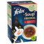 Purina Felix Soup Original alutasakos macskaeledel házias válogatás szószban (6x48 g)