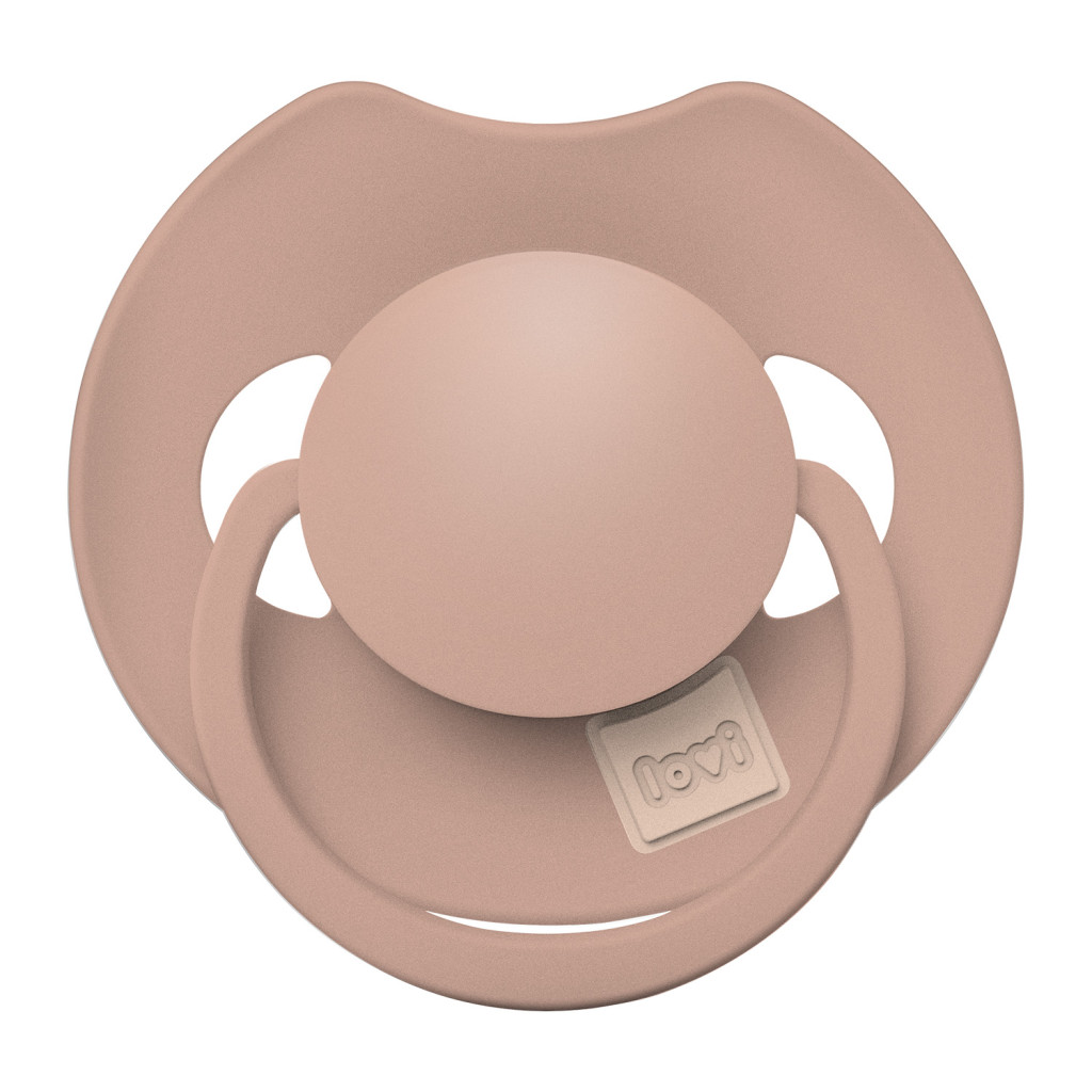 LOVI Dinamikus szilikon cumi Prime 0-6hó 1db (púderszín)