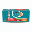 Purina One Sterilcat alutasakos macskaeledel marhával, lazaccal, pulykával és csirkével (40x85 g)