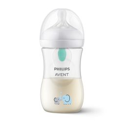   Philips Avent SCY673/81 Natural Response AirFree cumisüveg 260 ml (elefánt)