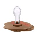 LOVI Dinamikus szilikon cumi Prime 18hó 2db (granola-narancs)