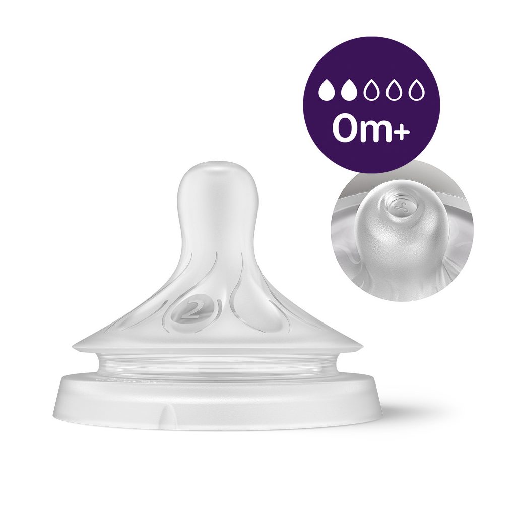 Philips Avent SCY900/02 Natural Response cumisüveg 125 ml, 0hó+ 2 db