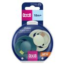 LOVI Dinamikus szilikon cumi Prime 18hó 2db (pisztácia-zöld)