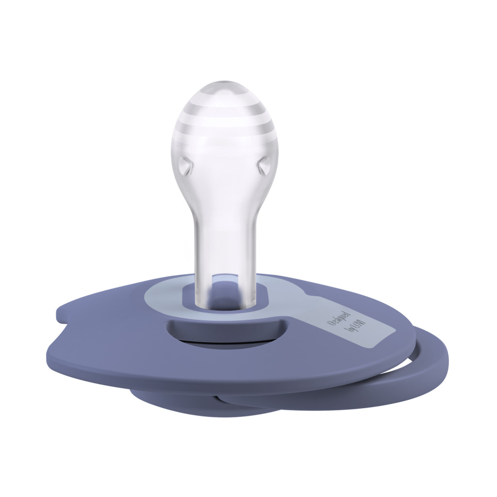 LOVI Dinamikus szilikon cumi Prime 18hó 2db (babakék-kék)