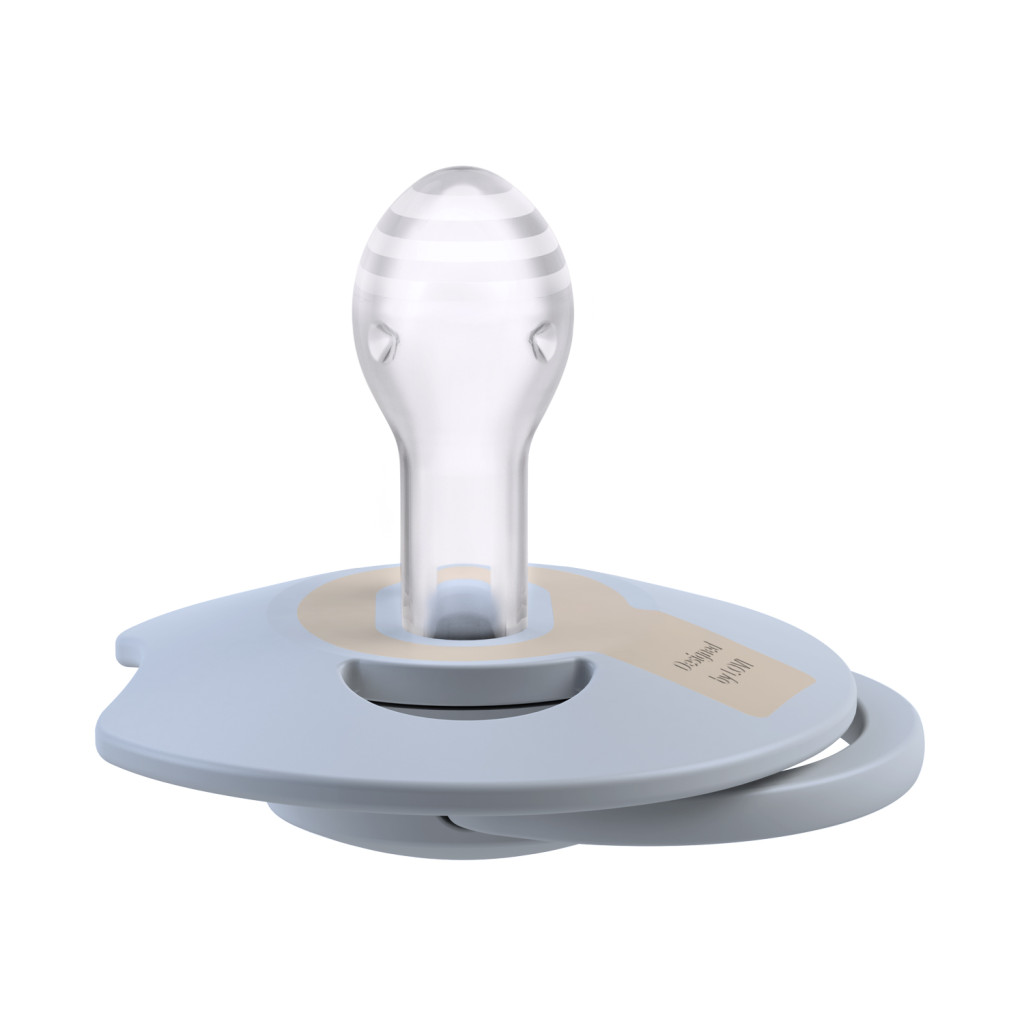 LOVI Dinamikus szilikon cumi Prime 18hó 2db (babakék-kék)