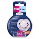 LOVI Dinamikus szilikon cumi Prime 0-6hó 1db (lila)