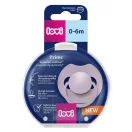 LOVI Dinamikus szilikon cumi Prime 0-6hó 1db (viola)