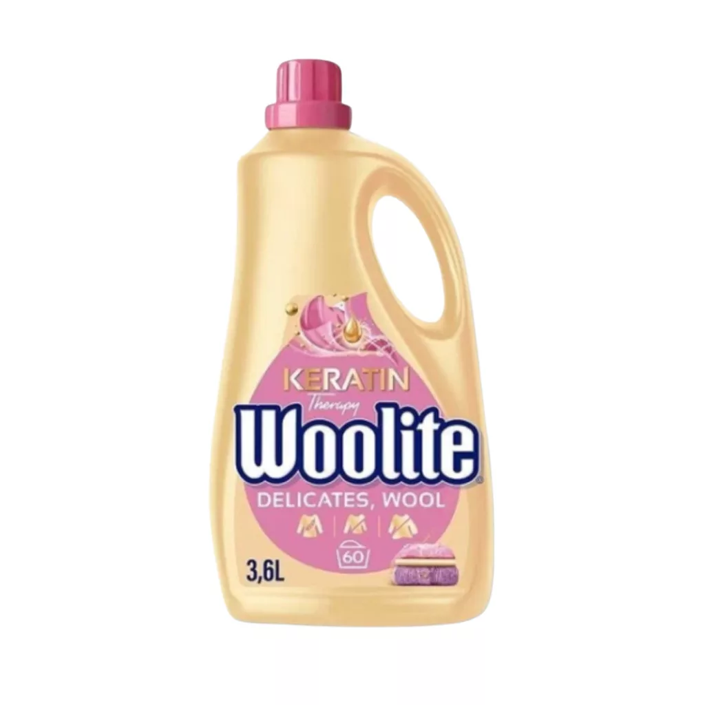 Woolite Keratin Therapy mosószer kényes ruhákhoz 3,6 liter (60 mosás)