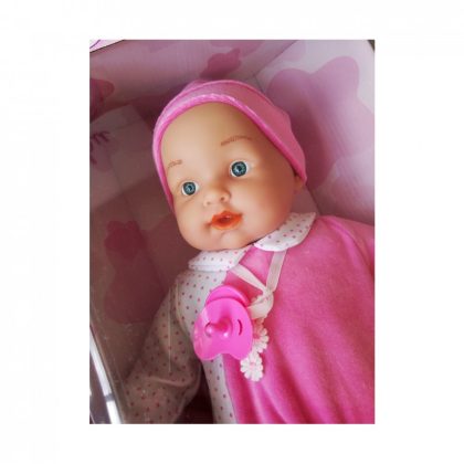 Loko baba - interaktív, rózsaszín ruhában