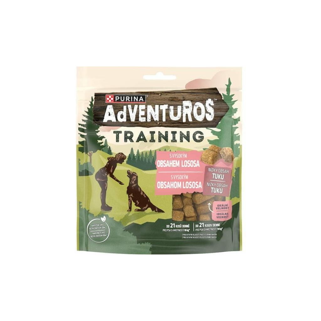 Purina Adventuros Training jutalomfalat kutyáknak, lazac ízű (115 g)