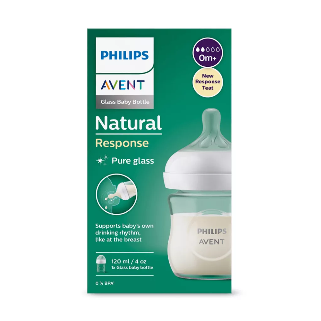 Philips Avent SCY930/01 Natural Response üvegből készült cumisüveg 120 ml