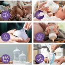 Philips Avent SCY930/01 Natural Response üvegből készült cumisüveg 120 ml