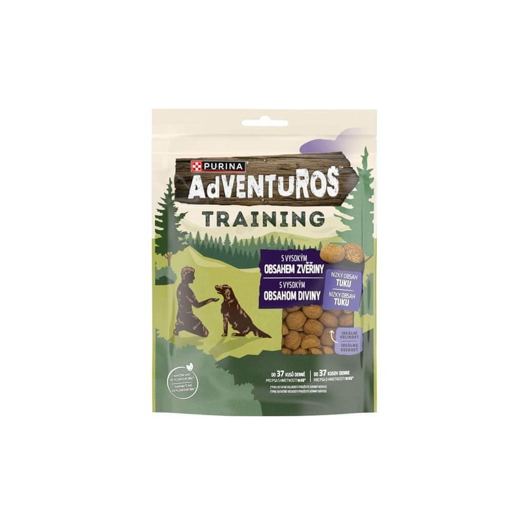 Purina Adventuros Training jutalomfalat kutyáknak szarvas ízű (115 g)