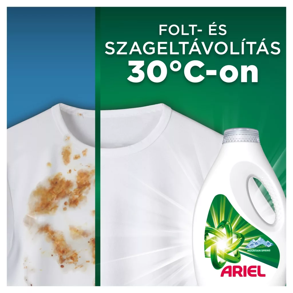 Ariel Mountain Spring folyékony mosószer 2,25 liter (50 mosás)