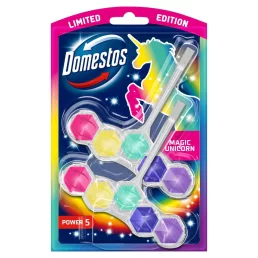 Domestos Power5 WC frissítő blokk, Magic Unicorn (2x50 g)