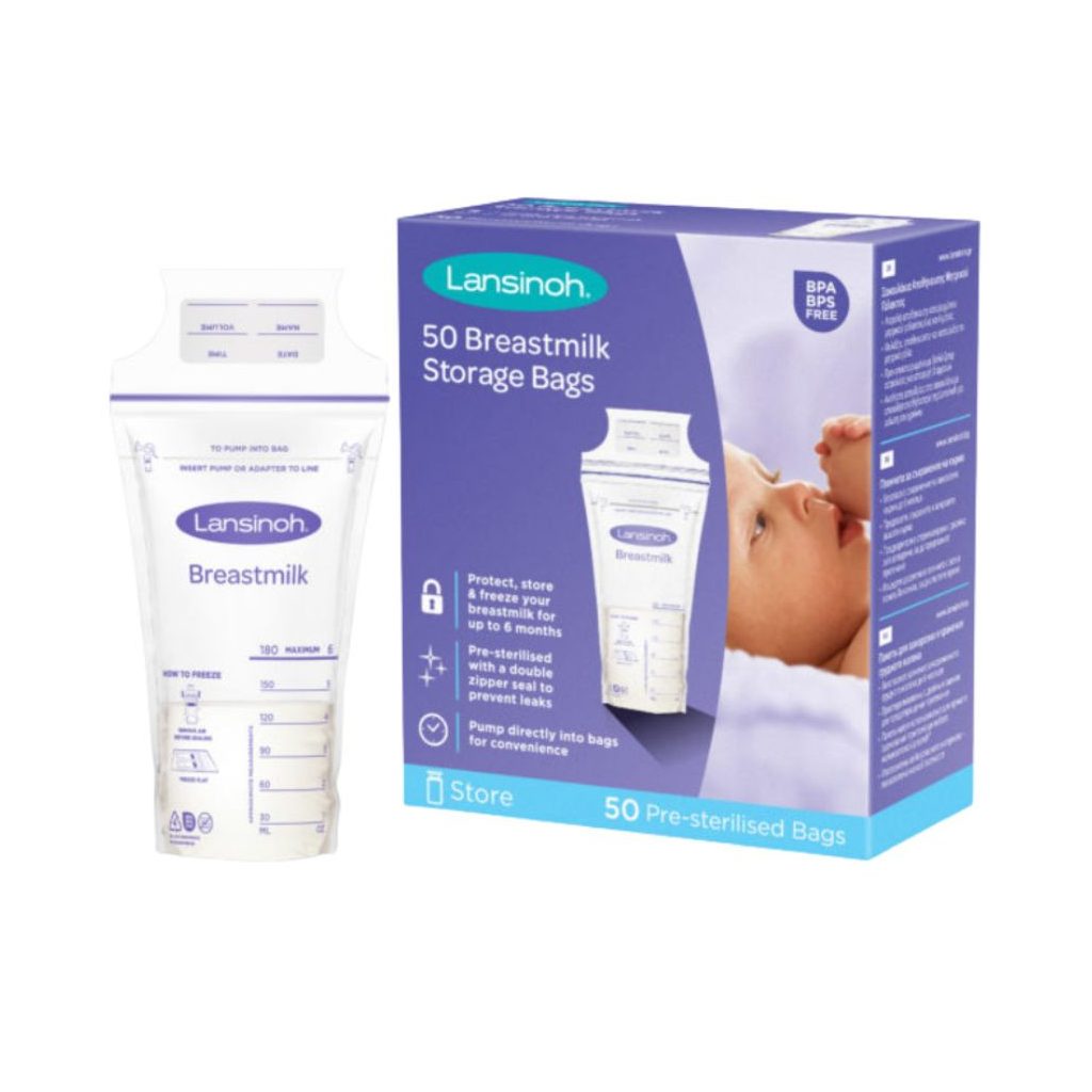 Lansinoh anyatejtároló zacskó 50 db