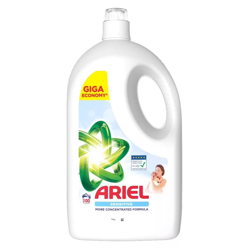 Ariel Sensitive Skin folyékony mosószer 4,5 liter (100 mosás)