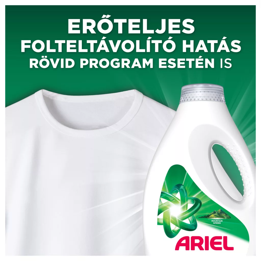 Ariel Folyékony Mosószer Mountain Spring 4,5 liter (100 mosáshoz)