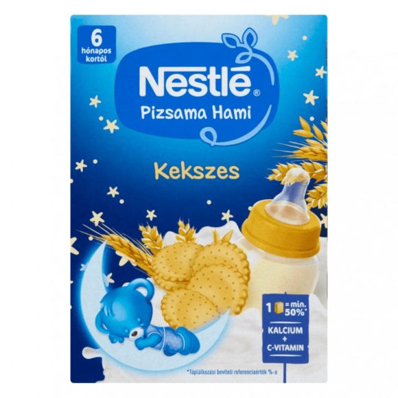 Nestlé Pizsama Hami UHT Kekszes folyékony gabonás bébiétel 6 hó+ (400 ml)