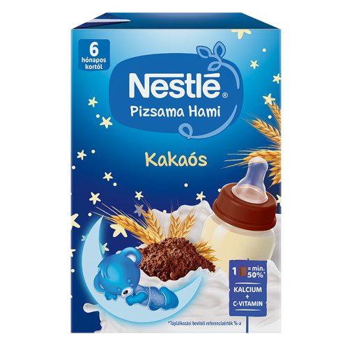 Nestlé Pizsama Hami UHT kakaós folyékony gabonás bébiétel 6 hó+ (400 ml)