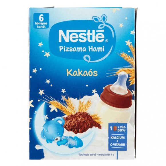 Nestlé Pizsama Hami UHT kakaós folyékony gabonás bébiétel 6 hó+ (400 ml)