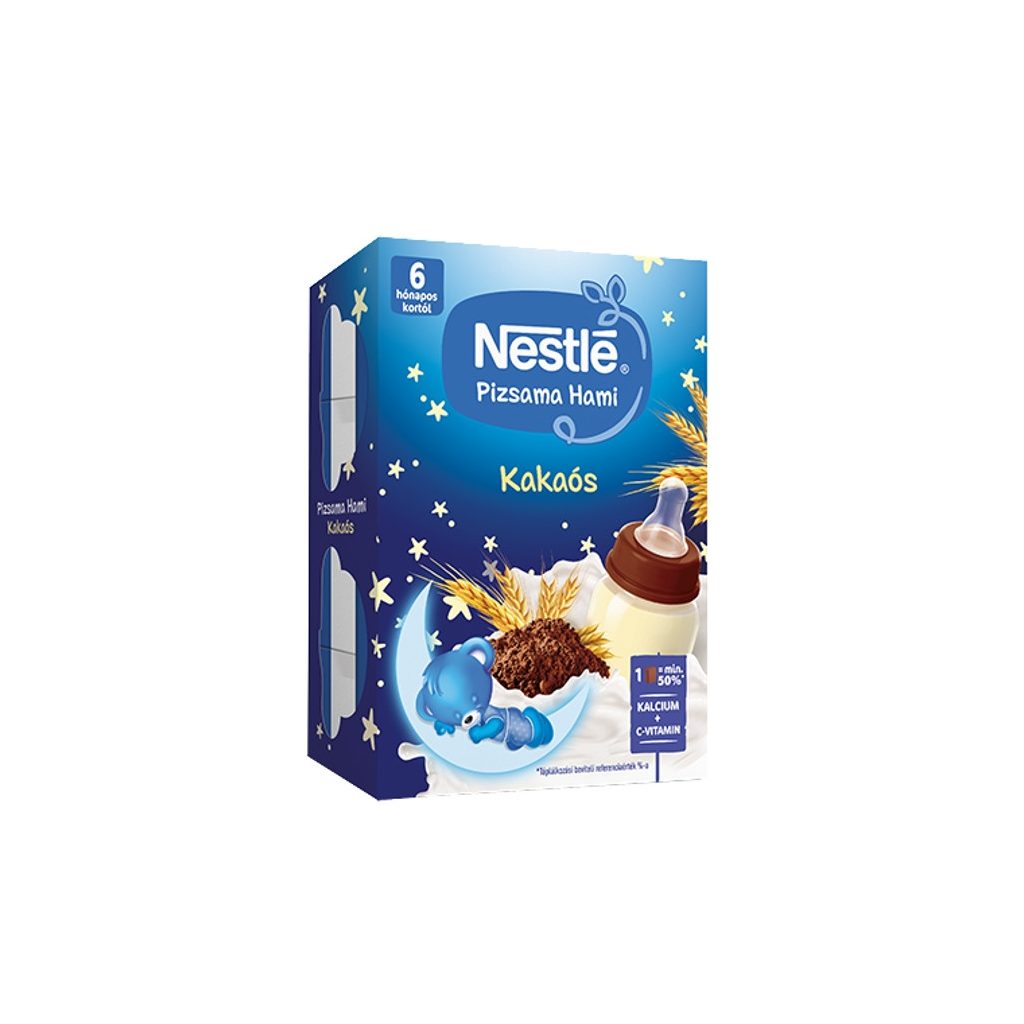 Nestlé Pizsama Hami UHT kakaós folyékony gabonás bébiétel 6 hó+ (400 ml)