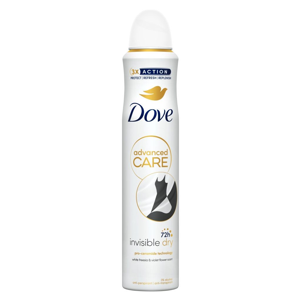Dove Invisible Dry izzadásgátló spray 200 ml