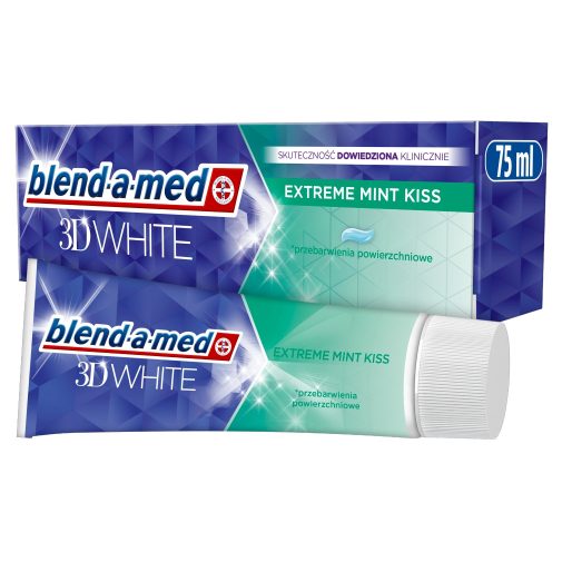 Blend-a-med 3D White Extreme Mint Kiss fogkrém 75 ml