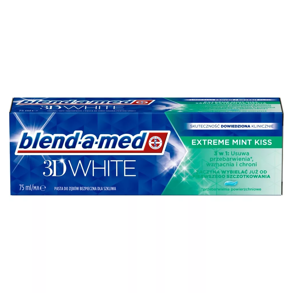 Blend-a-med 3D White Extreme Mint Kiss fogkrém 75 ml