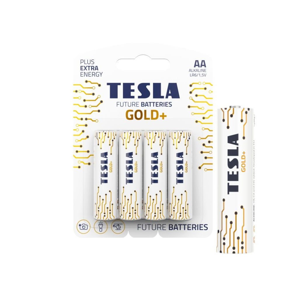 Tesla Gold+ ceruzaelem AA (4 db)