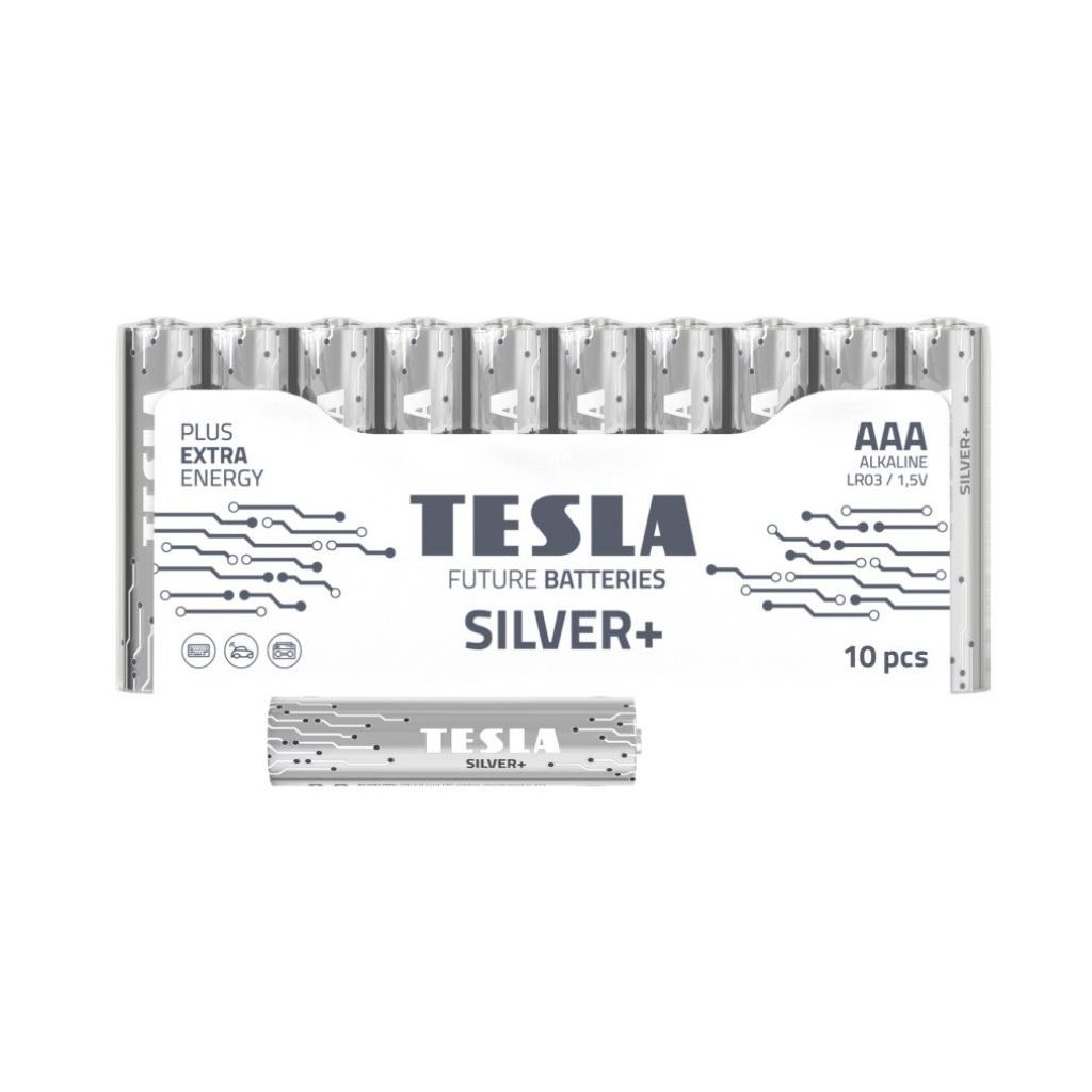 Tesla Silver+ ceruzaelem AAA (10 db)