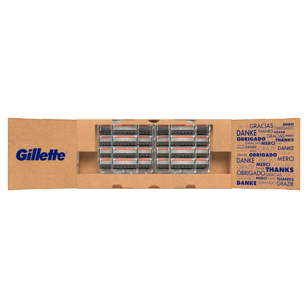 Gillette ProGlide Férfi Borotvabetétek, 16 Borotvabetétek, 5 Penge, Precíziós Nyíró