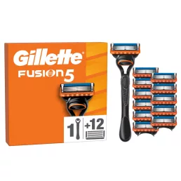   Gillette ProGlide Férfi Borotvabetétek, 12 Borotvabetétek, 5 Penge, Precíziós Nyíró