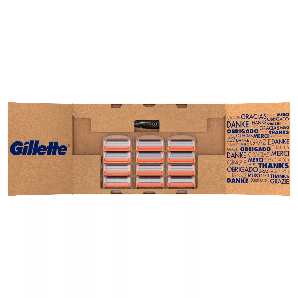 Gillette ProGlide Férfi Borotvabetétek, 12 Borotvabetétek, 5 Penge, Precíziós Nyíró