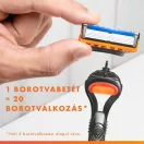 Gillette ProGlide Férfi Borotvabetétek, 12 Borotvabetétek, 5 Penge, Precíziós Nyíró