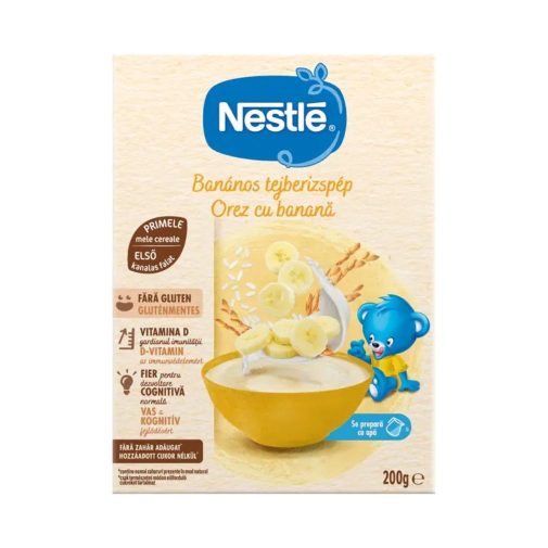 Nestlé Banános tejberizspép 6 hó+ (200 g)