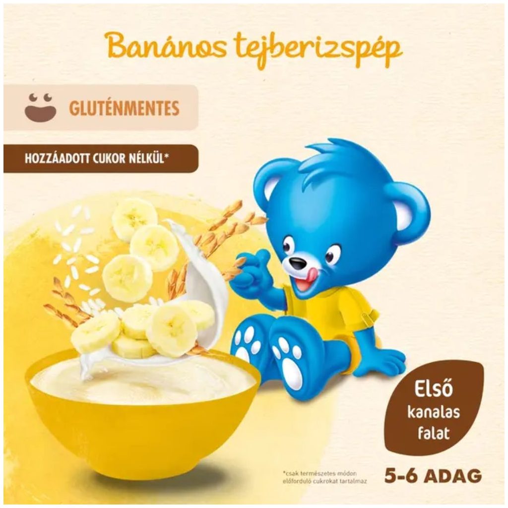 Nestlé Banános tejberizspép 6 hó+ (200 g)