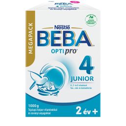   BEBA OptiPro 4 Junior tejalapú italpor vitaminokkal és ásványi anyagokkal 24 hó+ (1000 g)