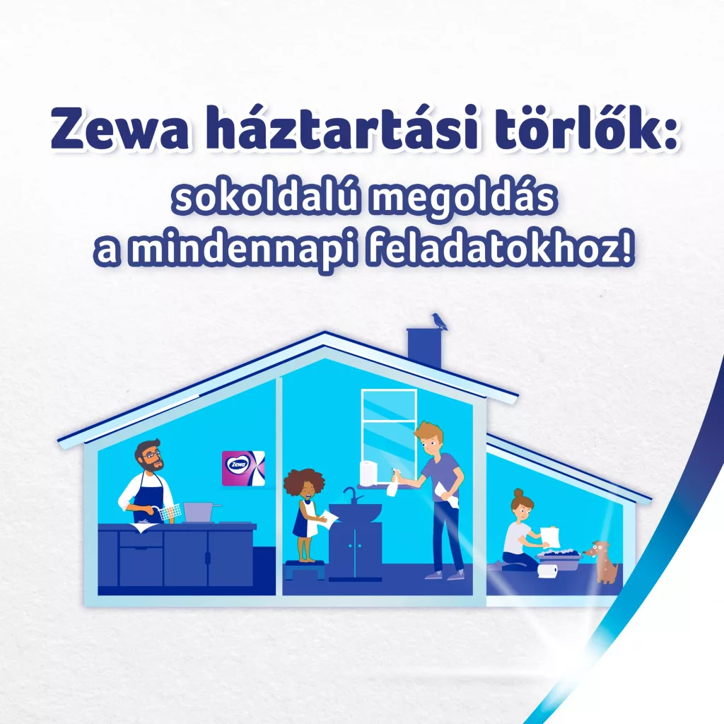 Zewa Premium Extra Long 2 rétegű papírtörlő, 2 tekercs (140 lap)