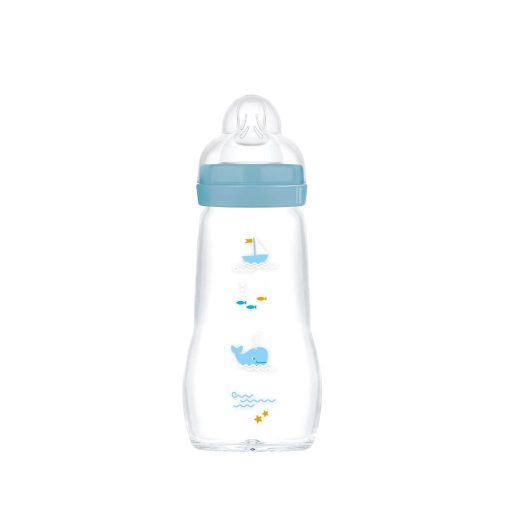 MAM Feel good üveg cumisüveg 260 ml (fiús)