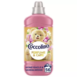   Coccolino Perfume & Care Honeysuckle & Sandalwood öblítő 1288 ml (56 mosás)