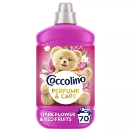   Coccolino Perfume & Care Tiare Flower & Red Fruits öblítő 1610 ml (70 mosás)