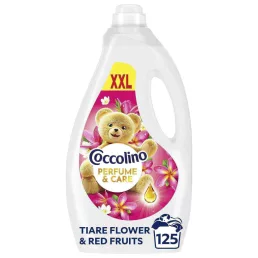   Coccolino Perfume & Care Tiare Flower & Red Fruits öblítő 2875 ml (125 mosás)