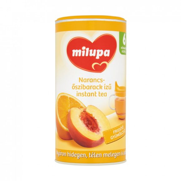 MEGSZŰNT - Milupa narancs- és őszibarack ízű instant tea 6 hó+ (200 g)