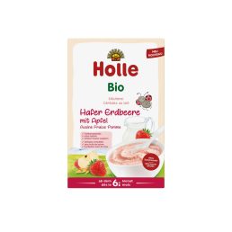 Holle Bio Zab tejkása eperrel és almával 6 hó (250 g)
