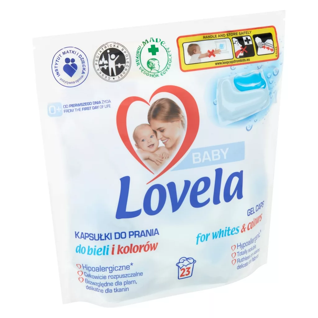 Lovela Baby hipoallergén mosókapszula 23 db