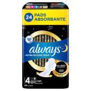Always Ultra Secure Night egészségügyi betét (24 db)