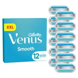 Gillette Venus  Smooth Női Borotvabetét, 12 Borotvabetét